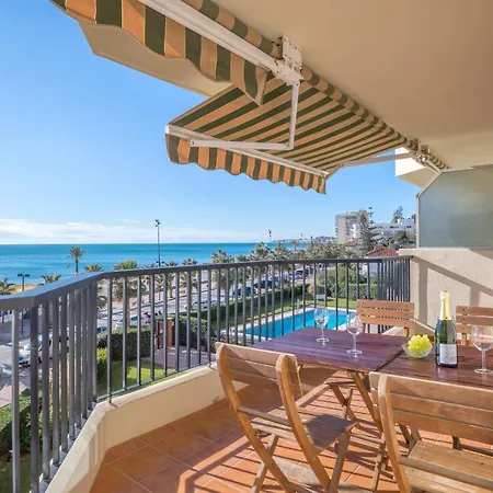 Beachfront Apartment With Sea View Fuengirola Exterior foto
